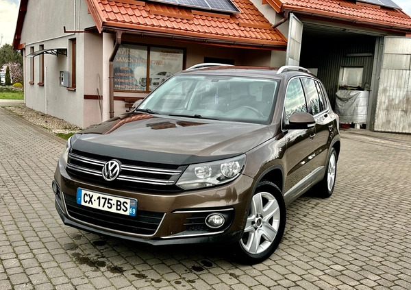 Volkswagen Tiguan cena 39900 przebieg: 172555, rok produkcji 2012 z Ostrołęka małe 106